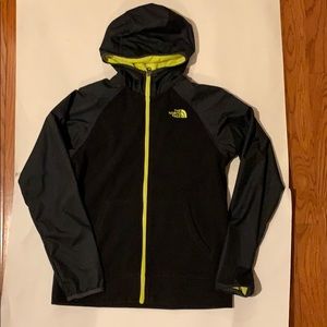 The North Face TNF Boys large L 14/16 Black Volt